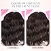 LEEONS Short Wavy Hair Topper 11inch, 6.5x6.5 Base Lightweight Synthetic Hairpiece, Natural-Looking for Women to Add Volume & Cover Thin Hair