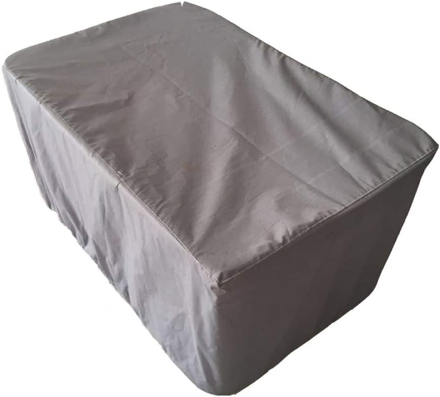 Desk chair بستر Stool Outdoor Furniture Waterproof Cover Linyuan Dust Cover Table And Chair Sun Protection Cover Machine Equipment Set Gray (Color : 250 * 250 * 90 CM),Colour:120*120*74 Cm لسرير Shelf