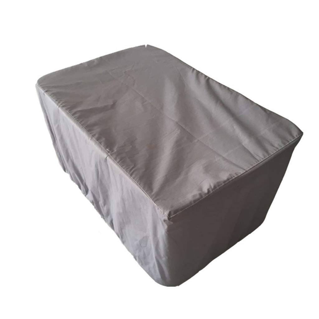 Desk chair بستر Stool Outdoor Furniture Waterproof Cover Linyuan Dust Cover Table And Chair Sun Protection Cover Machine Equipment Set Gray (Color : 250 * 250 * 90 CM),Colour:120*120*74 Cm لسرير Shelf