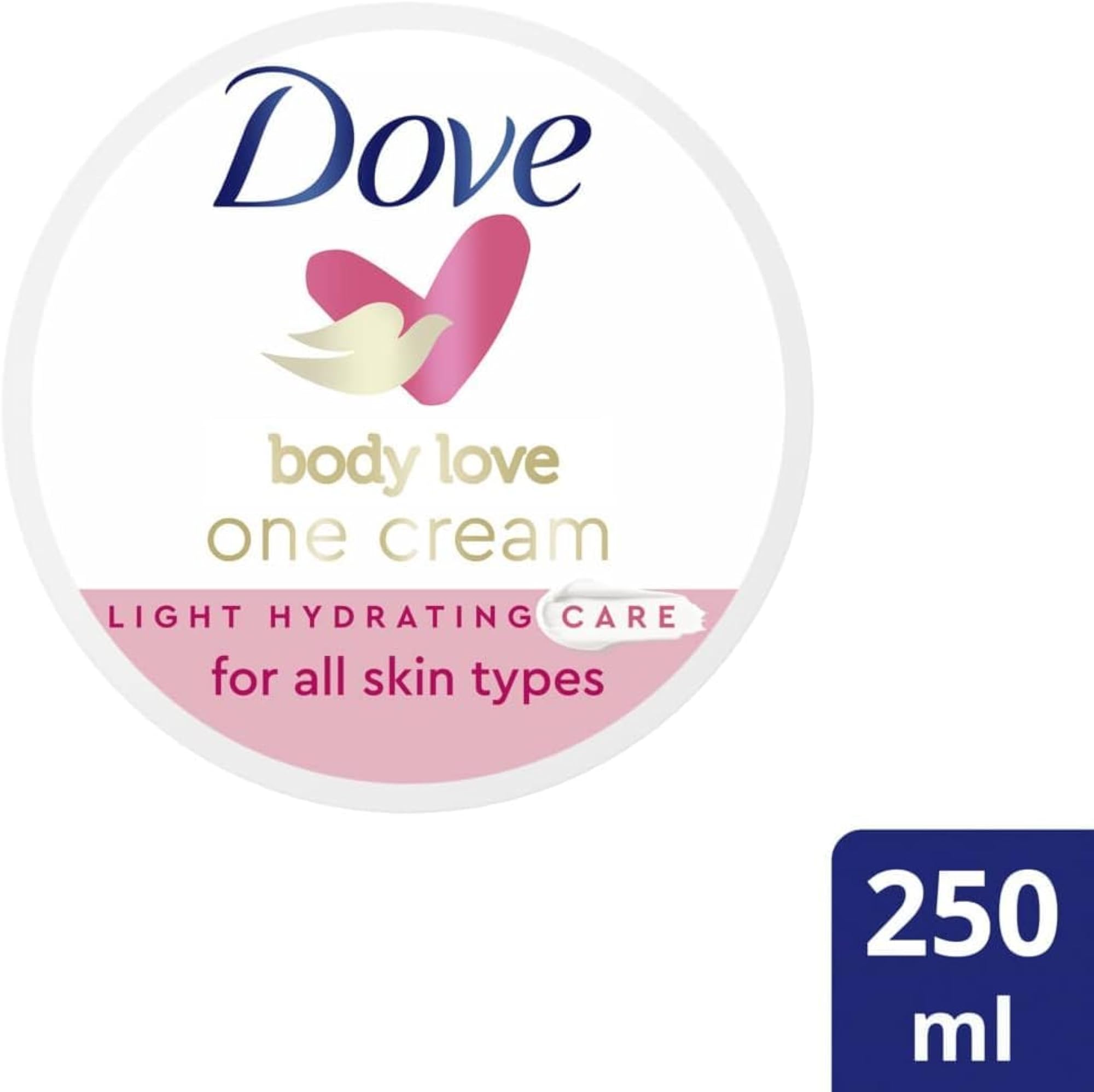Light Hydrating Care Cream for Face, Hands & Body, 250ml