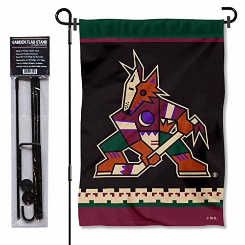 Support de drapeau de jardin Phoenix Coyotes Kachina mât de sport