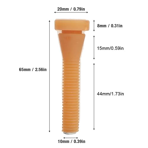 Miniatura 4 de 96 dedos de goma para máquina desplumadora de pollo, accesorios de extracción duraderos para aves de corral, patos, pavos, gansos