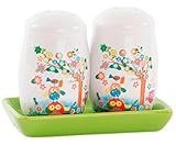 Salière + Poivrière Hiboux en céramique