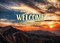 Guest Book for Vacation Home, Mountain Edition: Visitor Log Book for Vacation Rental, Airbnb, VRBO and more 1728621097 Book Cover