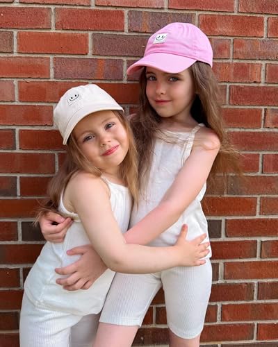 FURTALK Kids Toddler Baseball Hat Boys Girls Adjustable UPF50+ Washed Cotton Baseball Cap4