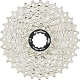 Acabado metálico Sunrace 11-Speed 11-32T Cassette, Unisex Adulto, Plata, Talla Única