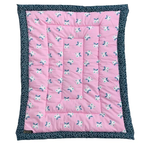 Image of Bedding Mattress for Cotton, Baby Sleeping Bed Set Godari Baby Cradle |Sleeping Mat |Multi Purpose Cushioned Bed |Baby Bed for 0 to 2 Years.