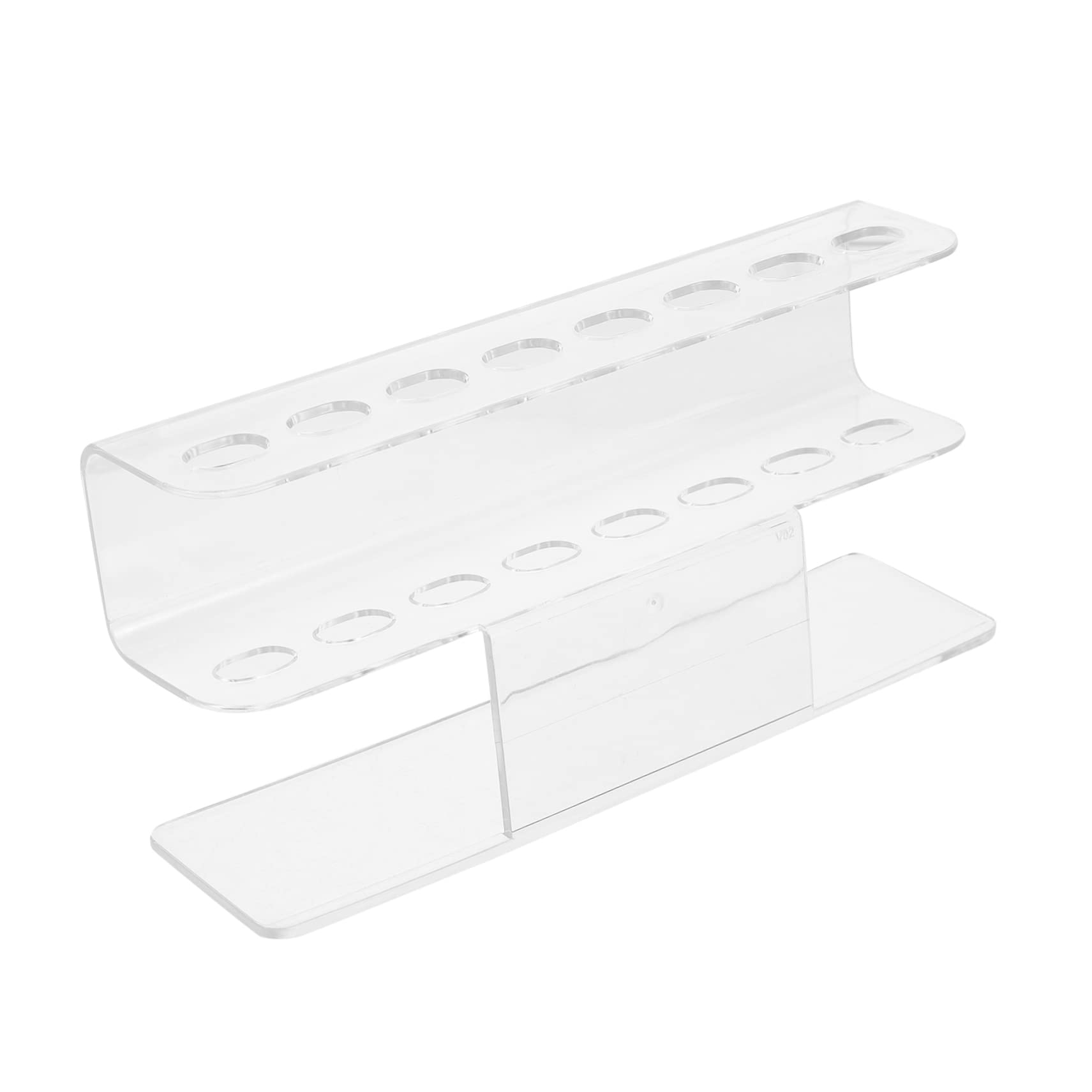 VINTORKY 8hole Acrylic Tweezers Holder Display Rack for Beauty Salon Organizer for Eyelash Tweezers Nail Tools Space-Saving Makeup Storage Easy to