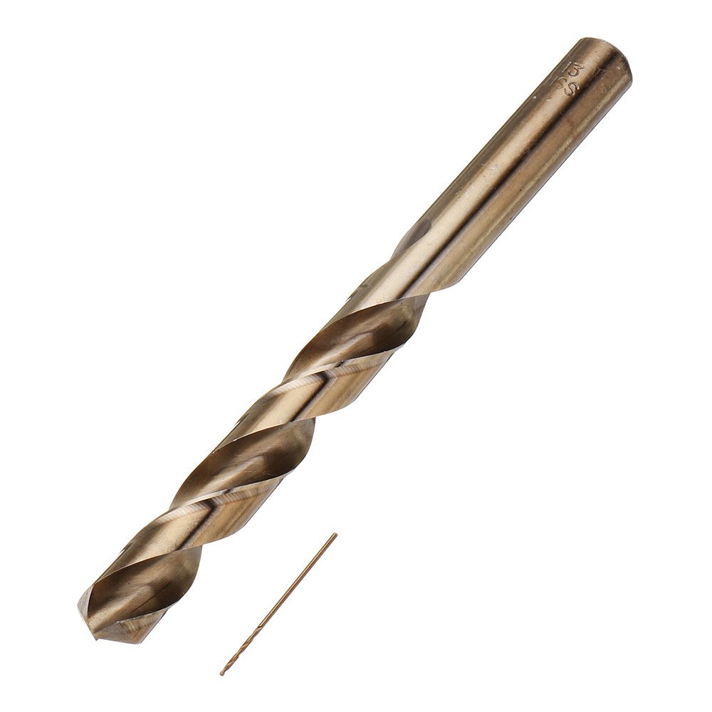 EsportsMJJ 25 szt. 1-13 mm HSS M35 kobaltowy zestaw wierteł spiralnych do wiercenia metalu w drewnie