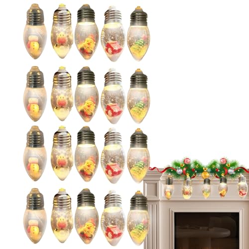 Guirlande lumineuse LED décoration vintage étanche à piles pour fête de mariage