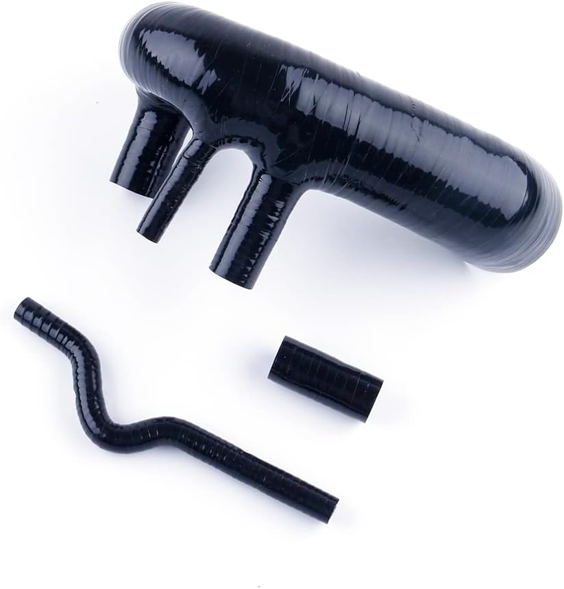 Silicone Radiator Induction Intake Pipe Hose Kit For A UDI A4 / V W Passat B5 1.8T 1994-2005 TURBO 4ply 5.4 MM BLACK