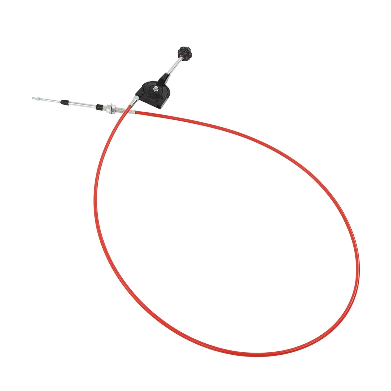 Cavo acceleratore per escavatore per carichi pesanti, Controller manuale per camion irrigatori e attrezzature industriali, Lunghezza 2,5 m con PU e acciaio inossidabile