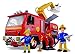 Produktbild Simba 109257661 - Feuerwehrmann Sam Jupiter Feuerwehrauto mit 2 Figuren, 28 cm