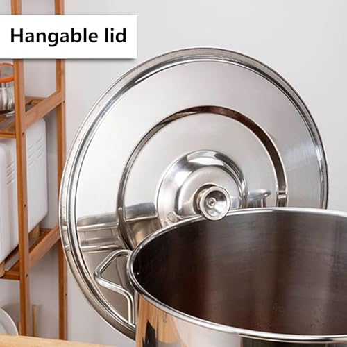 Nudelkocher-Set, Edelstahl, 6 Löcher, perforiert, Kochutensilien für Nudeln, Knödel, Nudeln