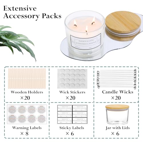 Opiniones de Velas en frasco que puedes comprar esta semana. 19 Velas en frasco marca CONNOO (3)