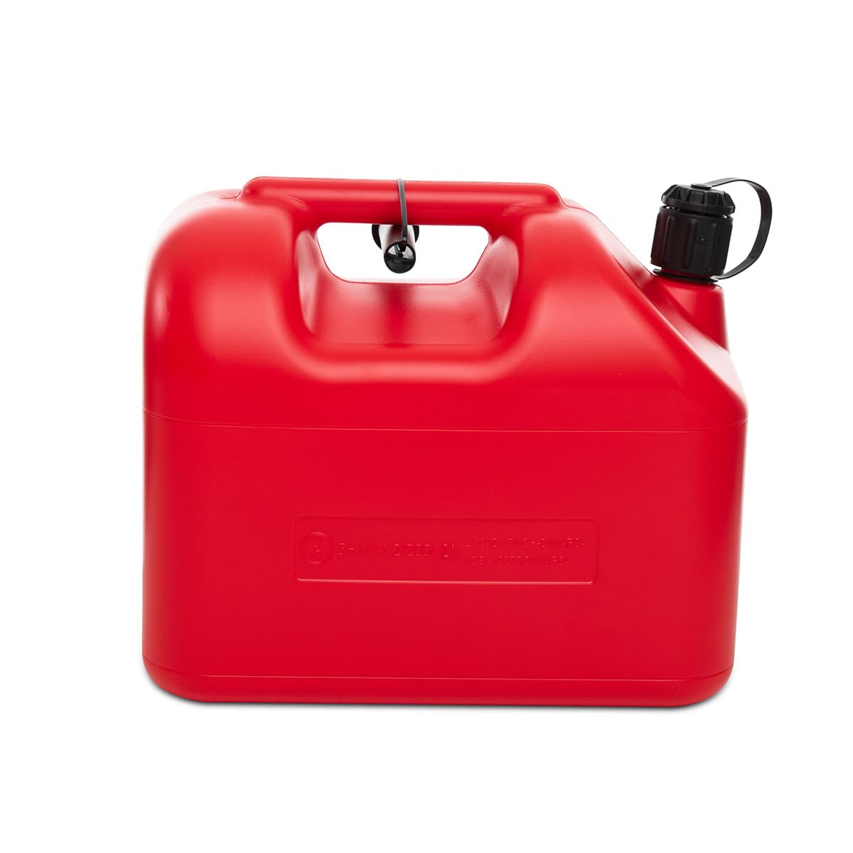 Tanica Benzina 10 Litri professionale beccuccio sfiato | Serbatoio Carburante 10L imbuto flessibile | Omologata UN benzina, diesel, combustibili | Certificata trasporto | Antiribaltamento.
