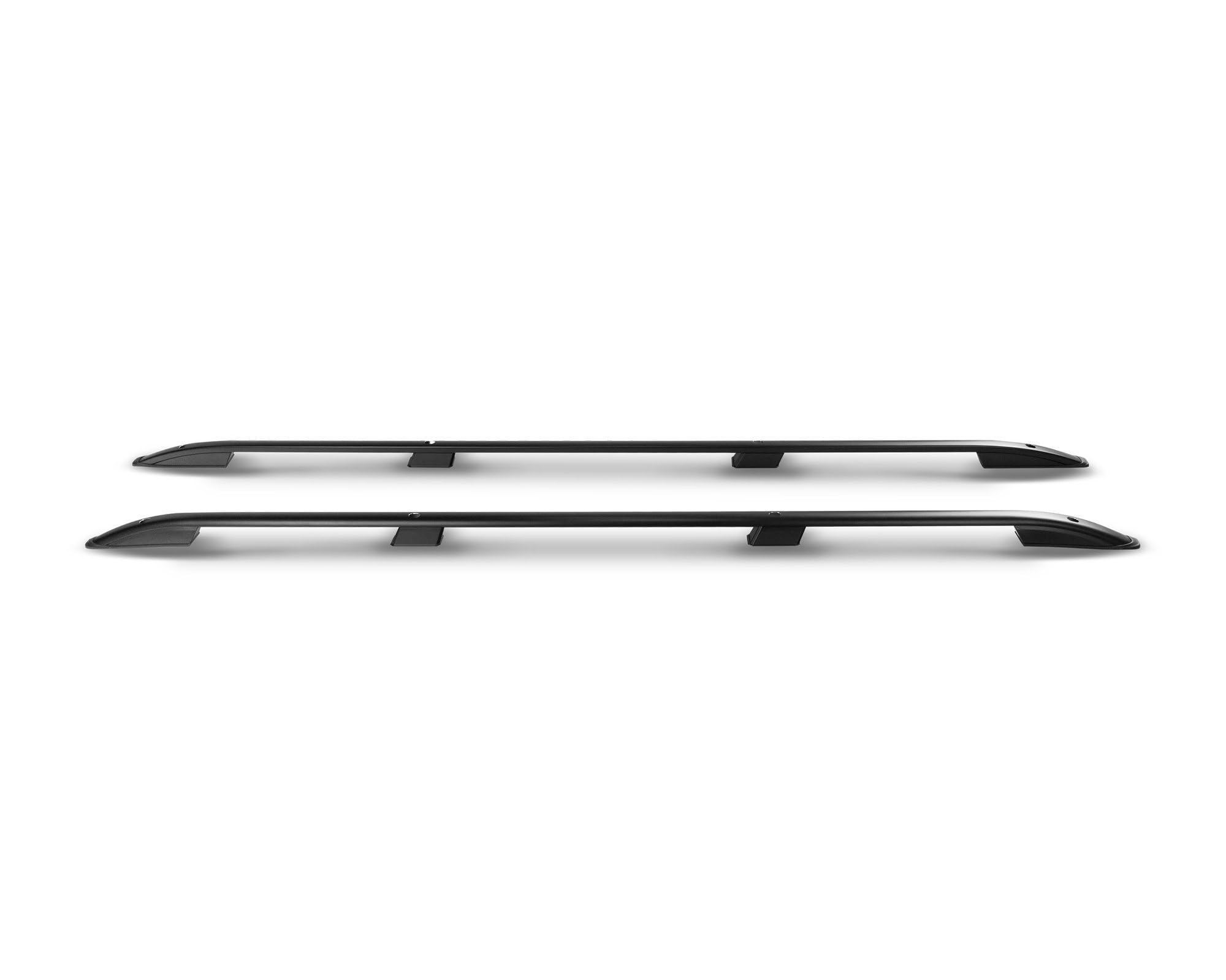 CHROMEMASTER | Barras Portaequipajes, Rieles de Techo Compatible con VW Multivan T5 L1 Corto 2003-2015; Se Utilizan para el Montaje de Portaequipajes de Techo, Cajas de Techo o Portabicicletas