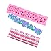 Silicone Perle Una Torta Decorazione DIY Stampi in Silicone per Decorazione Torte Fondant Silicone Mold Chocolate Mold Stampi Zucchero Torte Usato per Torte Pane Mousse Gelatine Cioccolato 2 Pezzi