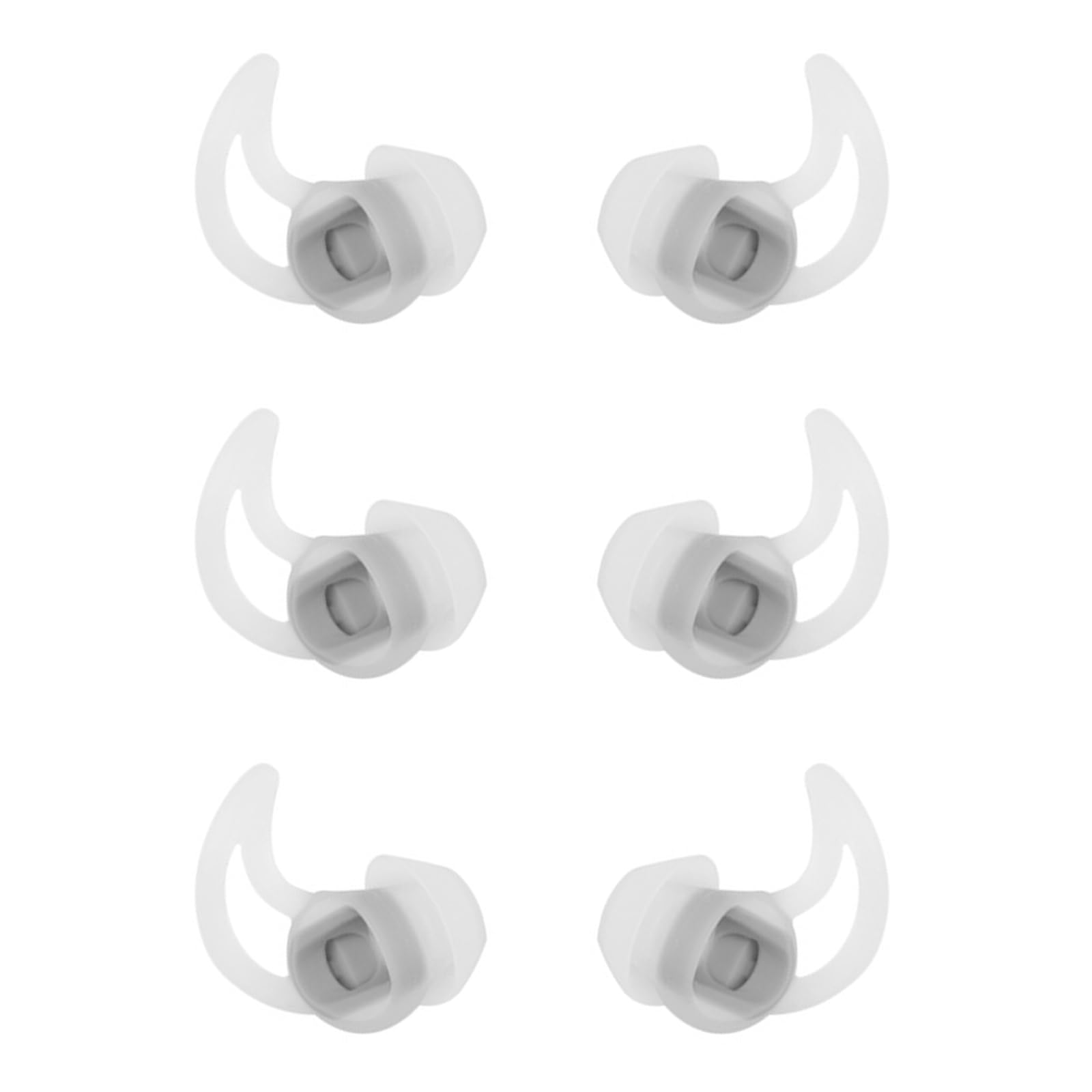 MMYQXI Medium Replacement Earbud Tips Silicone Earbud Caps Compatible with Bose QC20 QC20i SoundSport SIE2i IE2 IE3 Headphone Rubber Tips Earbud