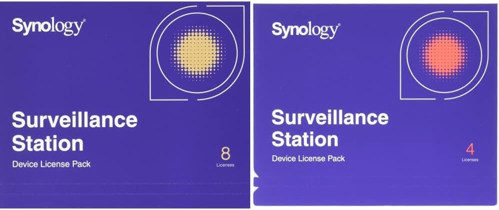 Synology IP Camera License Pack Bundle for 12 Cameras