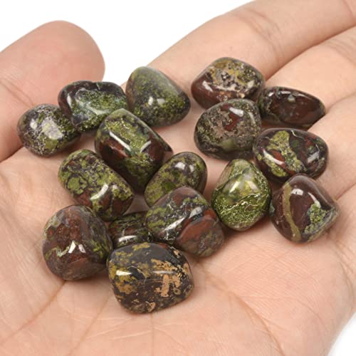 Image of 100 grams Small Tumbled Chips Polished Crushed Stone Crystal Healing Embellishments