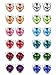 FUNRUN 12 Pairs Stainless Steel Stud Earrings for Women Men Piercing Earrings CZ Studs 6mm