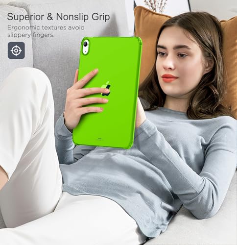 Image of MoKo Clear Case for iPad (A16) 11th Generation 2025 11-inch /10th Generation 2022 10.9 inch, Lightweight Soft TPU, Anti-Scratch Ultra Slim Protective Tablet Cover, Impact Resistant, Mint Green
