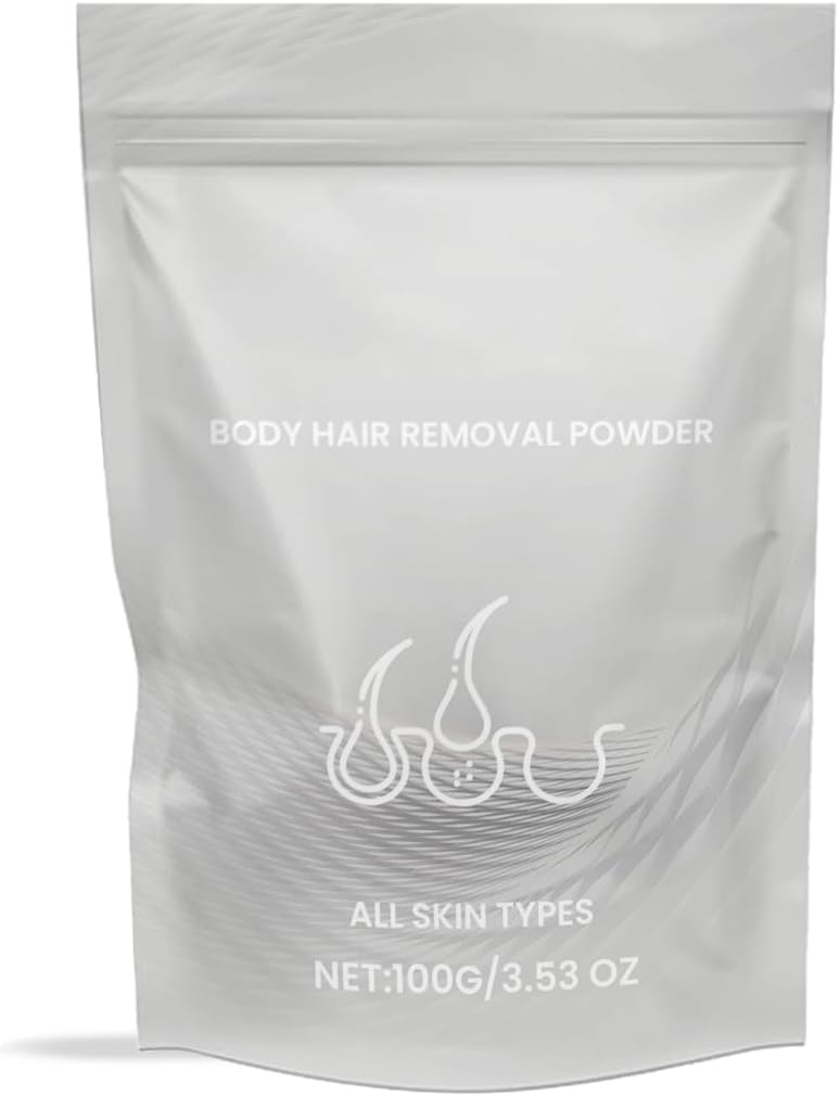 Body Hair Removal Powder, Painless Hair Removal Wax Powder, Hair Removal Powder for Women Body Face Unwanted Hair Removal (1PCS)
