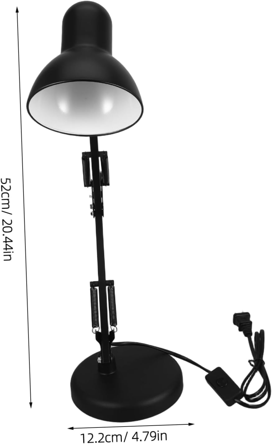 Gadpiparty Adjustable Folding Desk Lamp Boys and Girls Study Light Desk Clip Lamp Aesthetic Reading Writing Screen Use Portable Space Saving Ergonomic Design for Office Home School