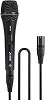 Vista 1 de Phenyx Pro Micrófono vocal, micrófono dinámico supercardioide con cable XLR de 16.4 pies, clip para micrófono, bolsa de almacenamiento, micrófono