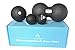 Produktbild 3in1 Set Faszienbälle Massagebälle inkl. Anleitung: Einzelball 10 cm, Großer Duoball, Kleiner Duoball - zur Selbstmassage von Rücken, Wirbelsäule, Nacken, Beinen uvm