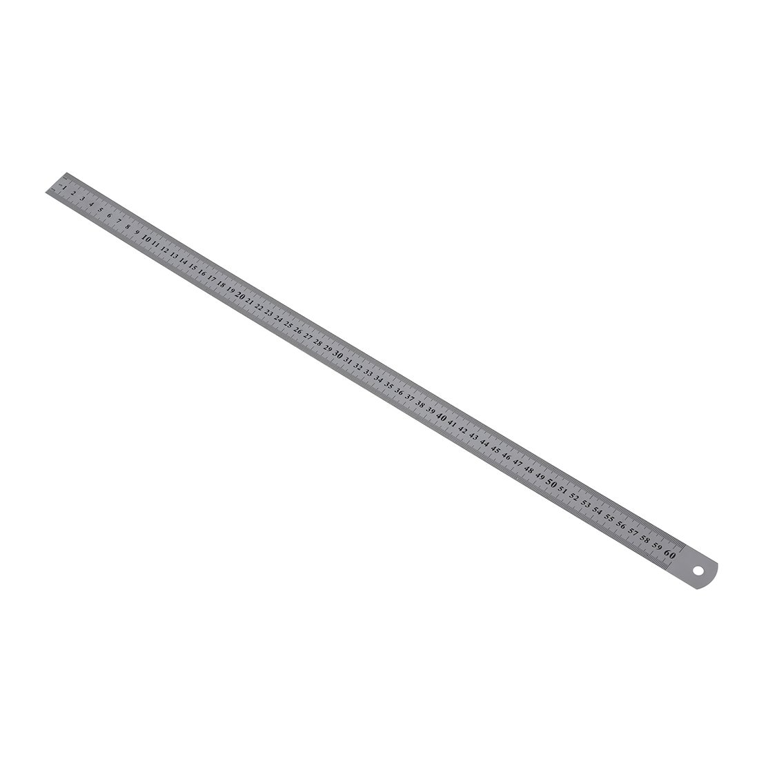 Stainless Steel 60cm 23.6 Inch Measuring Long Straight Ruler