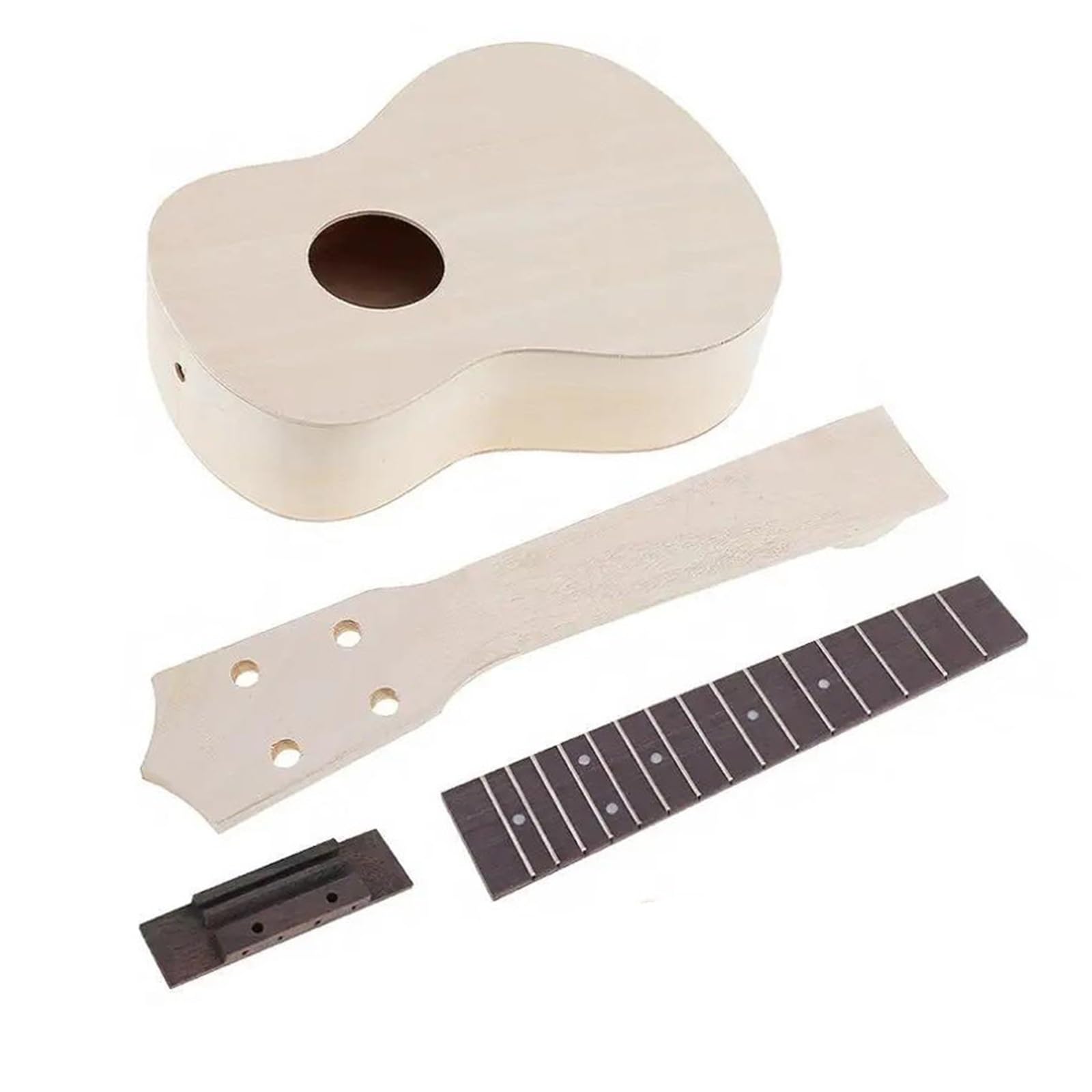 Ukulele Instrumenty Muzyczne Zestaw Ukulele 23 Cale DIY Z Podstrunnicą Palisandru Struny Do Instrumentu Muzycznego Malowania Ręcznego