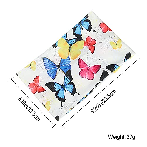 Faixa de cabelo elástica para academia nova elasticidade fitness corrida cor borboleta esportes faix