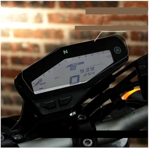 Miniatura 5 de Dashboard Screen Protector For YAM&AHA MT09 FZ09 MT-09 FZ-09 2013 2014 2015-2020 Motorcycle Blu-ray Cluster Screen Scratch Protection Film