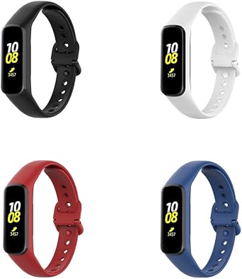 Smart Watch Replacement Band for Samsung Galaxy Fit e Silicone Band Soft Waterproof Band Replacement Strap SM-R375 Sport Band for Samsung Galaxy Fit e Lightweight Strap Shockproof