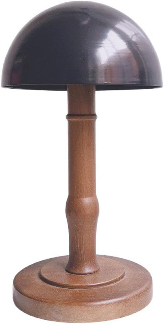 Hat Rack Holder, Portable Iron and Wooden Display Stand, Detachable for Caps, Wigs, Salon and Home Decoration Salon Hat Rack