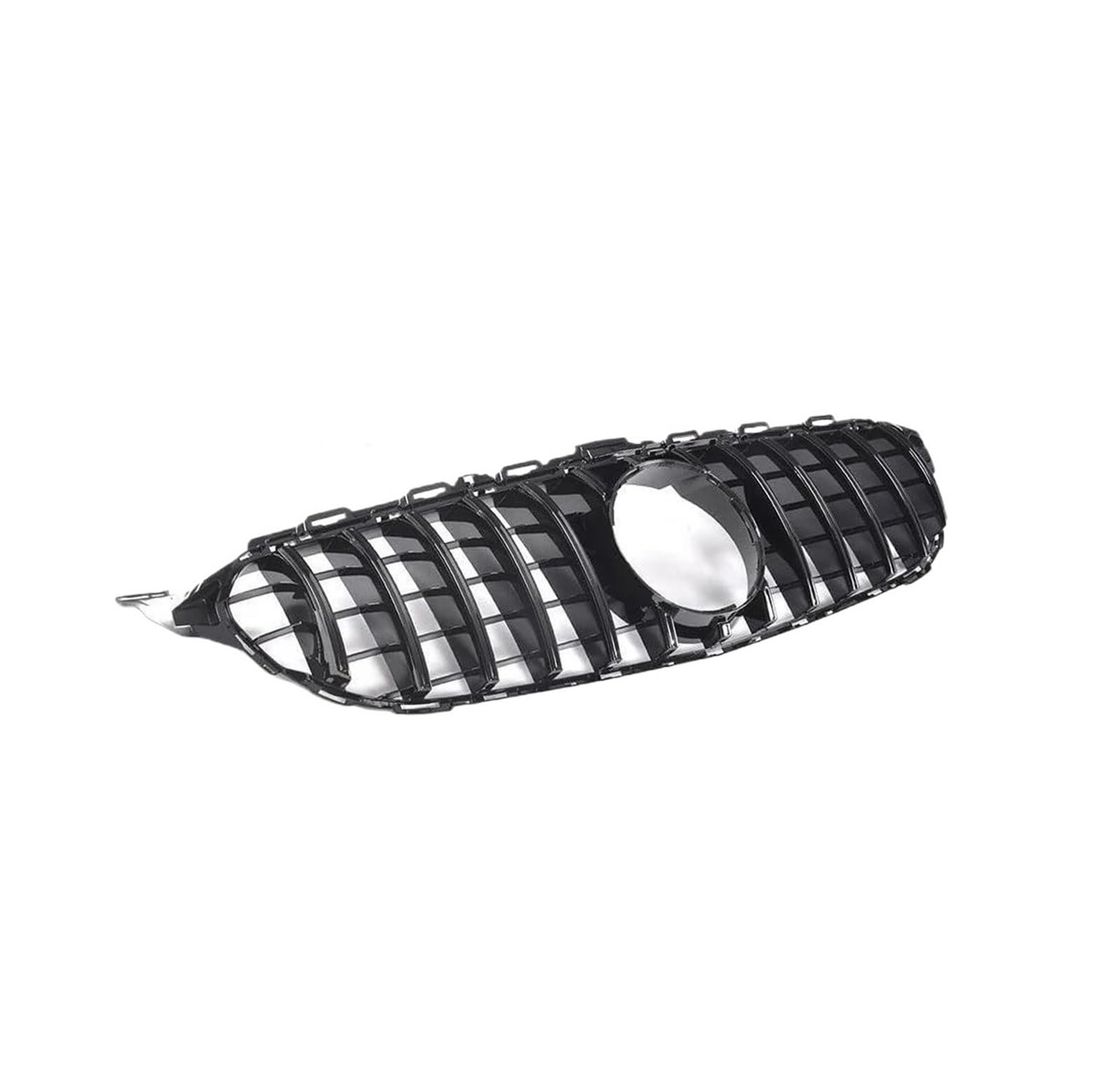 Calandre Mercedes C300 W205 finition noire GT Style pour pare-chocs avant