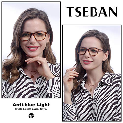 Image of Blue Light Blocking Glasses Computer Gaming Glasses for Women Anti Eye Strain /UV /Glare Eyeglasses