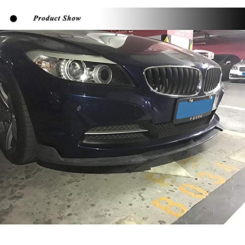 Jcsportline Fits Bmw Z Series E89 Z4 2009-2016 Carbon Fiber Front Chin Spoiler Cf Lower Lip Air Dam Protector #TOP1