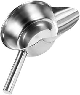 Cuchara para patatas fritas | Cuchara de servicio de alimentos de acero inoxidable - Cuchara de cocina antideslizante para aperitivos, postres, productos secos y palomitas de maíz