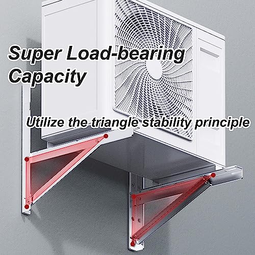 Support de climatiseur réglable en acier inoxydable pour unité extérieure mini-split - 3