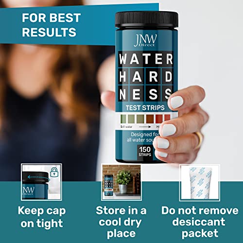 JNW Direct Bandelettes de test de dureté de l'eau Bandes de test
