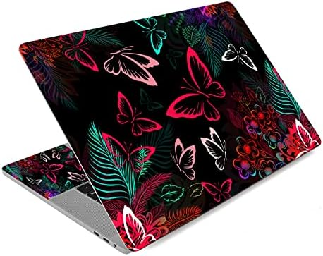 12 13 13.3 14 15.4 15.6 Inches Laptop Skin Sticker Decal Universal Netbook Skin Sticker | Need to Cut,Easy to Apply, Remove and Change Styles (Colorful Butterflies)
