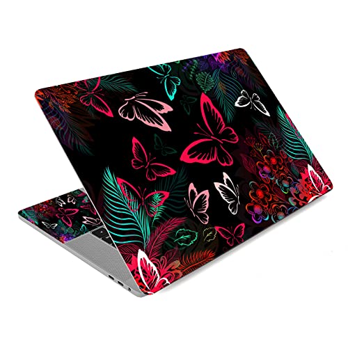 12 13 13.3 14 15.4 15.6 Inches Laptop Skin Sticker Decal Universal Netbook Skin Sticker | Need To Cut,Easy To Apply, Remove And Change Styles (Colorful Butterflies) #TOP11