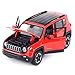 Voiture modèle 01:24 Jeep Renegade SUV Hors Route du Véhicule Statique Die Cast Model Véhicules De Collection Jouets Voitures
