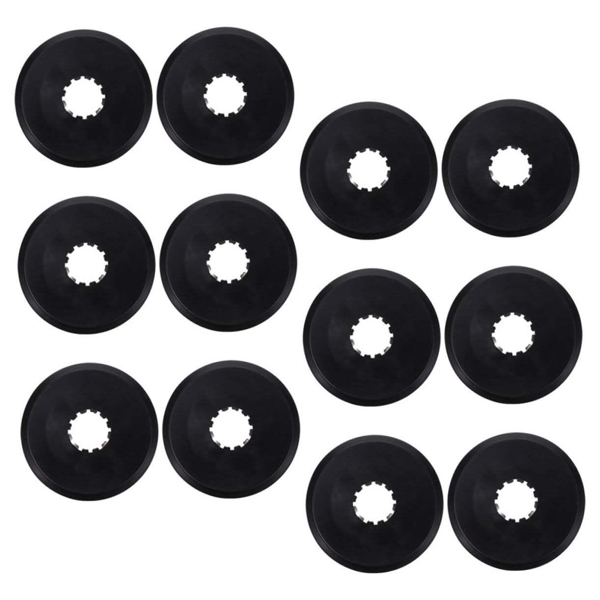 Sosoport Bike Chainring Guard Set 12pcs Wheel Protection for Bicycle Sprocket Guard and Rear Derailleur Protector