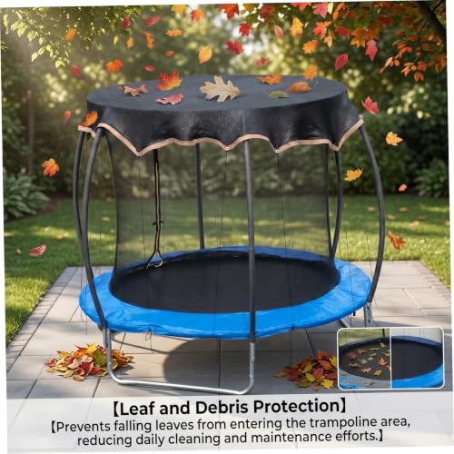 Couverture d'ombrage de trampoline 8 pieds pour jardin - 7