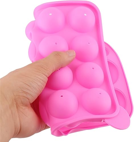 Miniatura 4 de CCINEE Molde de silicona para tartas con 20 cavidades con 30 bolsas de celofán transparente, 20 palitos de piruleta y 30 lazos giratorios en 6