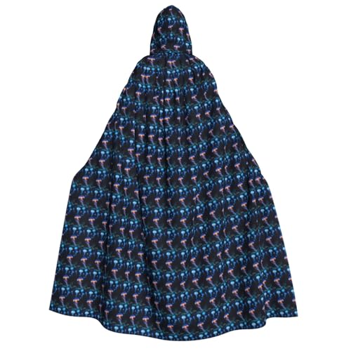 Cape à capuche méduse idéale pour briller lors de votre prochain bal masqué ou cosplay